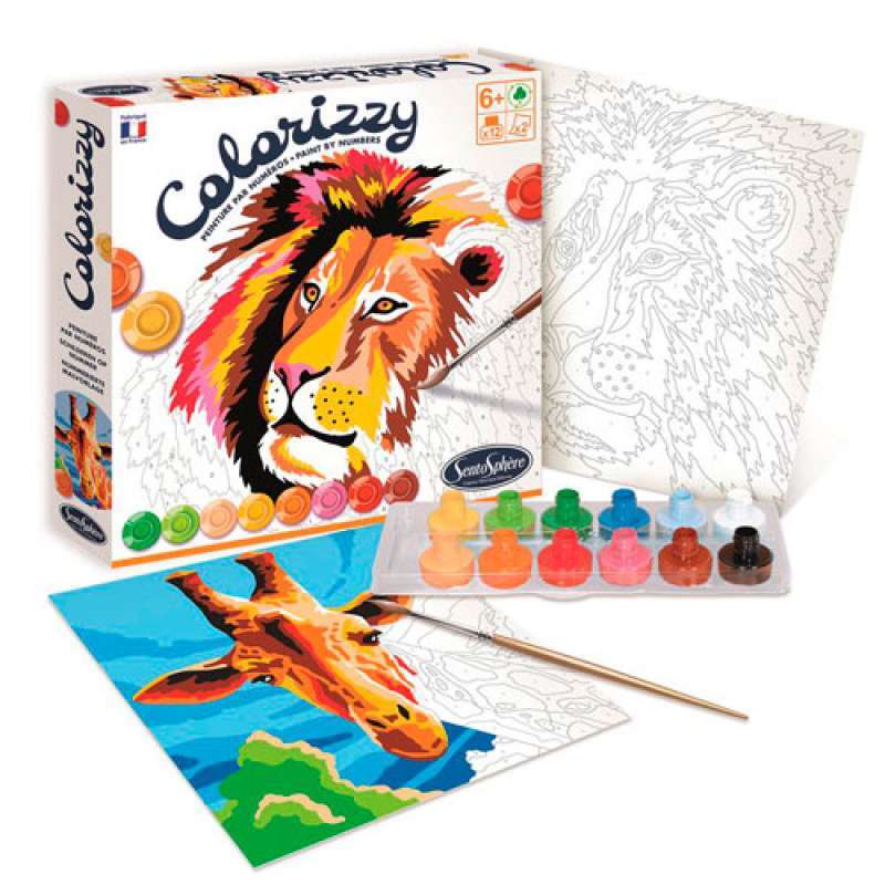 PAINT BY NUMBERS SENTOSPHERE COLORIZZY SAVANNAH
