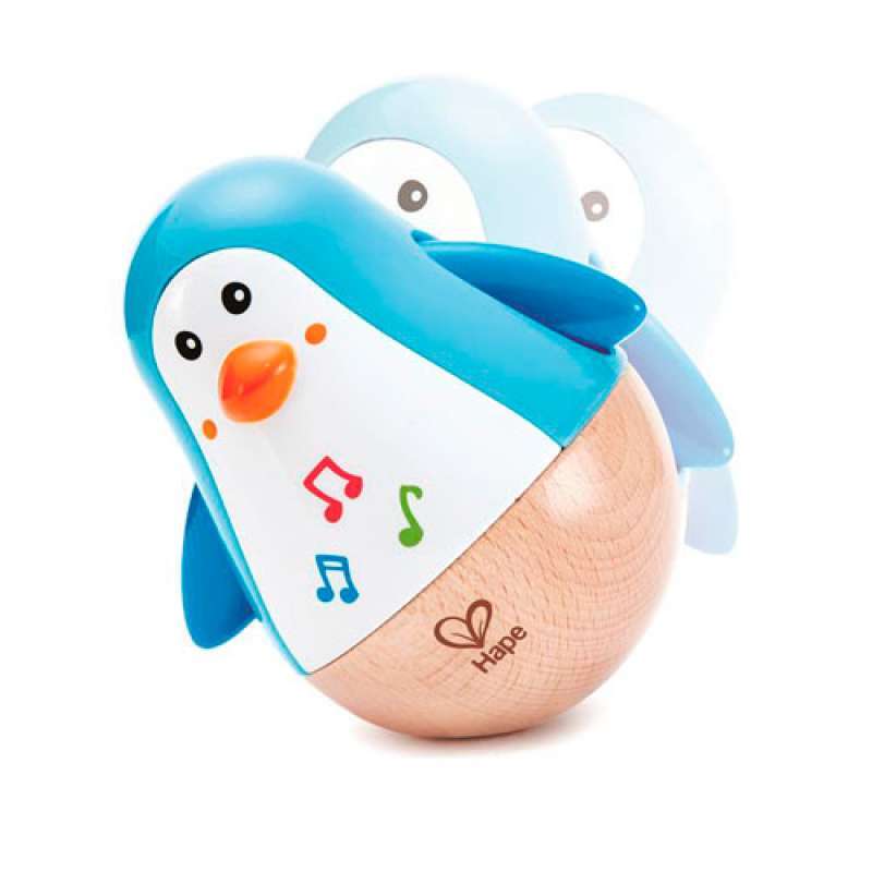 HAPE PENGUIN MUSICAL WOBBLER