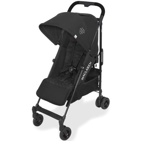 Maclaren Carrycot compatible multi-position seat and 4-wheel suspension Accessories in the box Maclaren Quest Arc Stroller- ideal for newborns up to 55lb with extendable UPF 50+/waterproof hood 