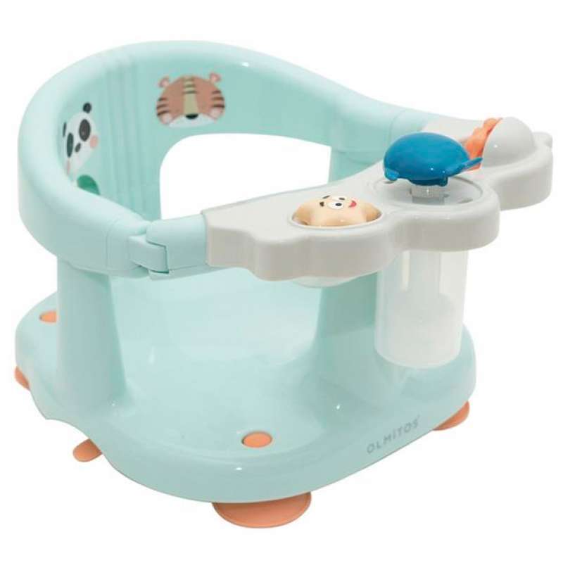 OLMITOS FOLDING BATH SEAT PANDA TIGER