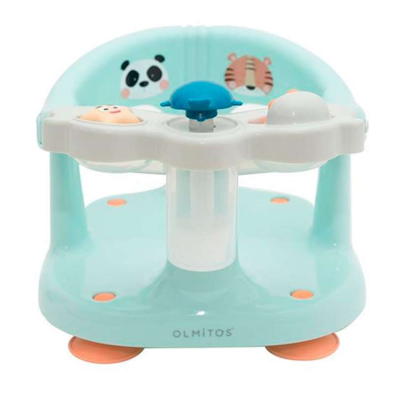 OLMITOS FOLDING BATH SEAT PANDA TIGER