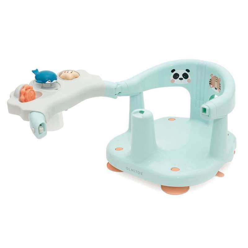 OLMITOS FOLDING BATH SEAT PANDA TIGER