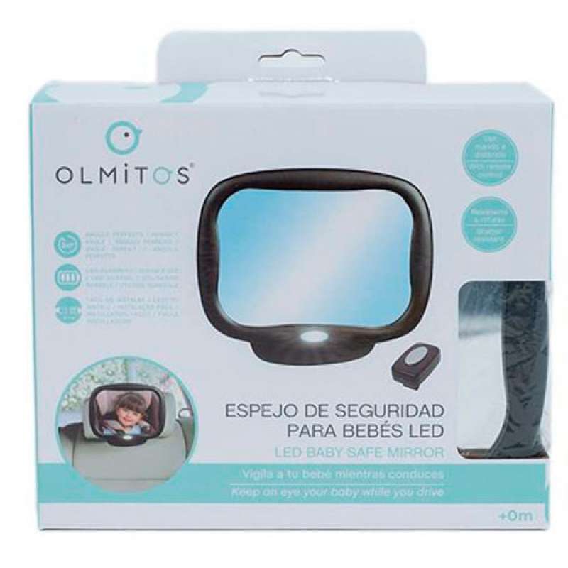 REAR VIEW MIRROR WITH LED LIGHT