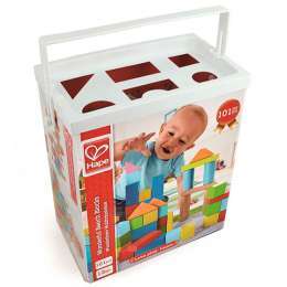 HAPE WOODEN PUZZLE 101 BLOCKS