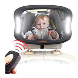 MIRROR IMMIEBEAR DE LUXE WITH LED LIGHT