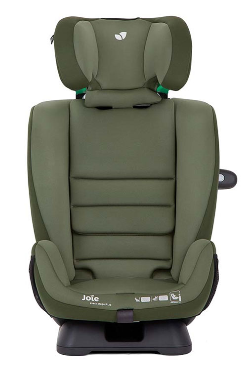 Joie Every Stage car seat with iSize regulations.